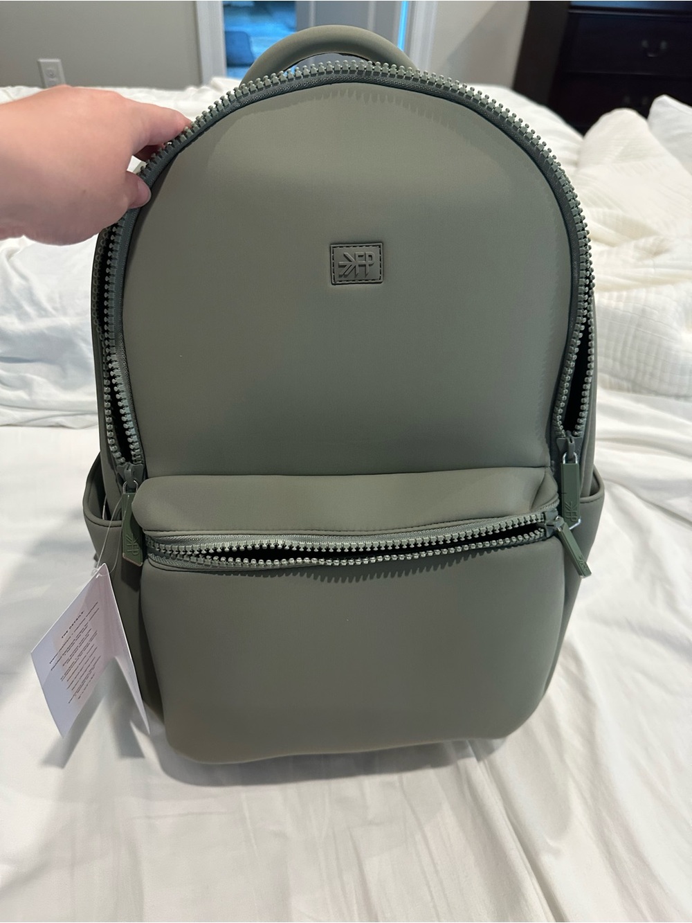 Freshly Picked Seoul Sage Green Diaper Bag Backpack NWT